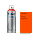 Spray Flame Blue 400ml, Neon Orange